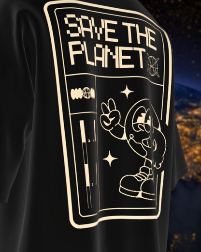 Save the Earth Oversized Tee