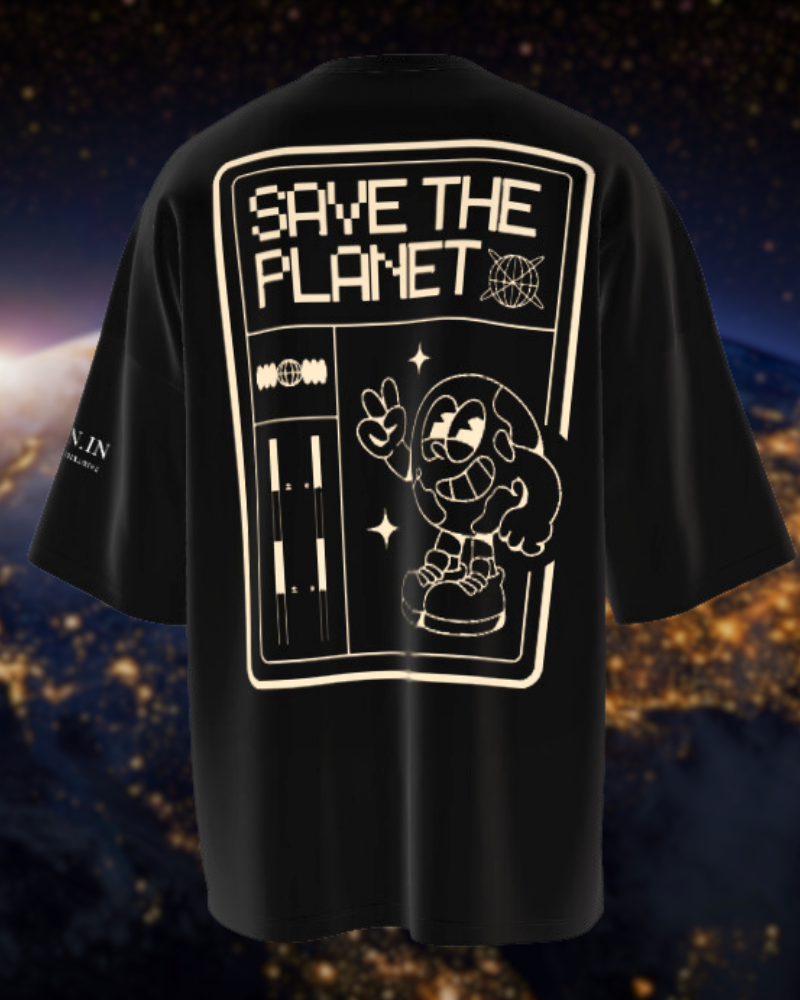 Save the Earth Oversized Tee