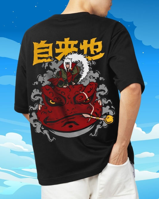 Jiraiya Naruto Anime Oversized Tees