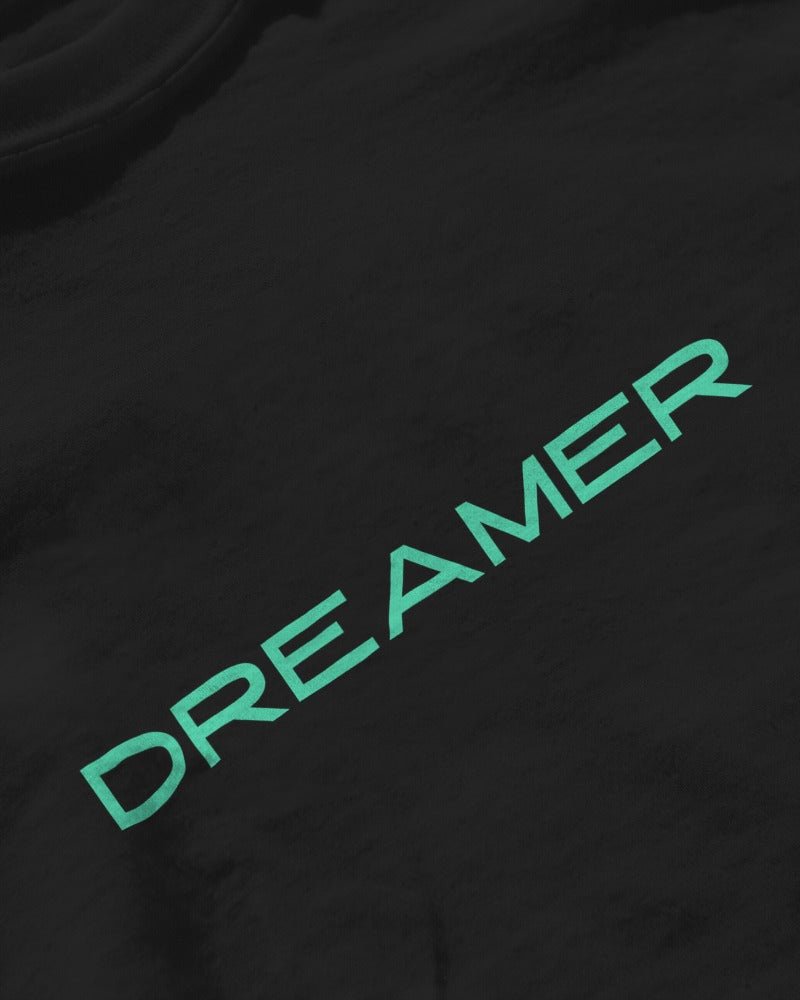 Dreamer printed oversized tshirt - zven.in