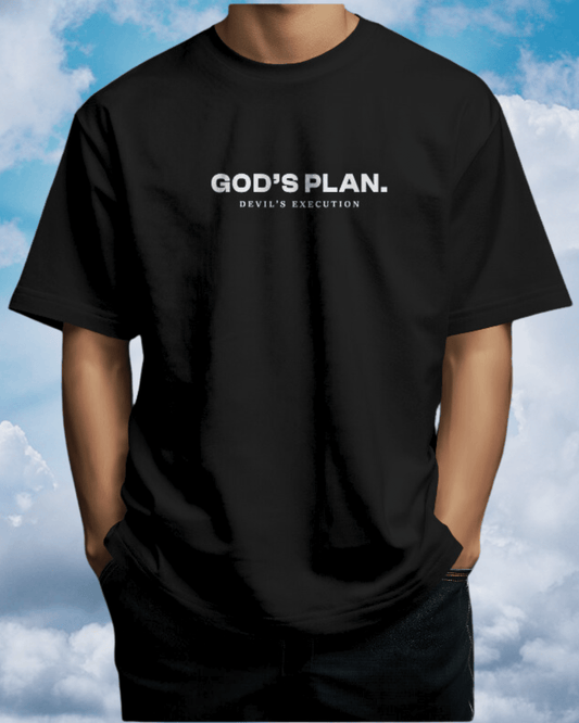 God's Plan Oversized Tee - zven.in