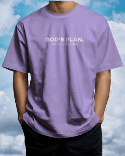 God's Plan Oversized Tee - zven.in