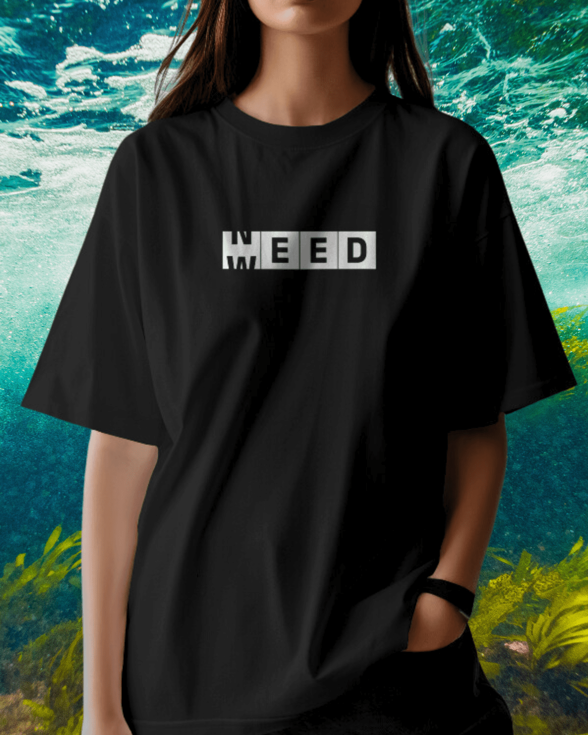 Need Weed Oversized Tee - zven.in