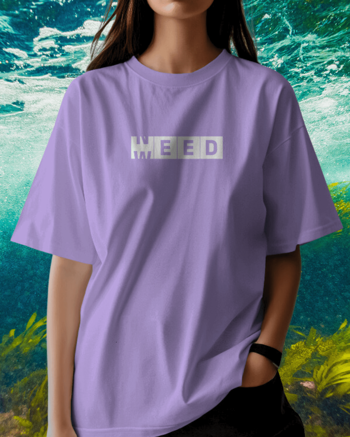 Need Weed Oversized Tee - zven.in